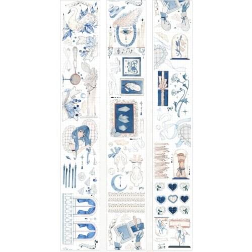 1 Loop Tranquility Memory Glacier Journal Masking Tape Paper Bright Pet Taiwan