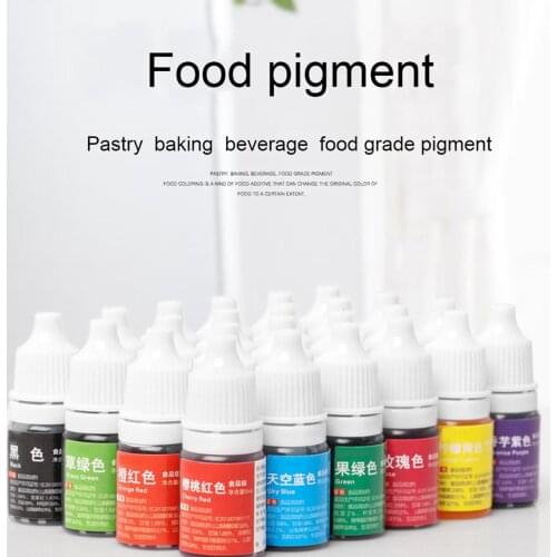 2Pcs 5ML Macaron Colorant Fondant Food Coloring Baking Edible Pigment Cake Pasty Decor Color Pigment Baking & Pastry Tools