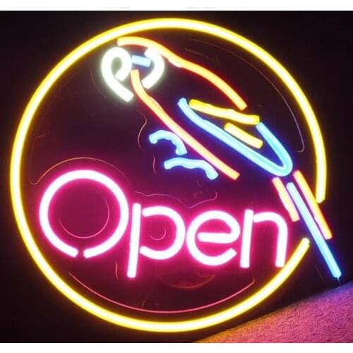 Abstract Art Neon Open Light Shop fortune cat Signal Lamp Custom Sign LED Bar Store Club Restaurant Recreation City Wall