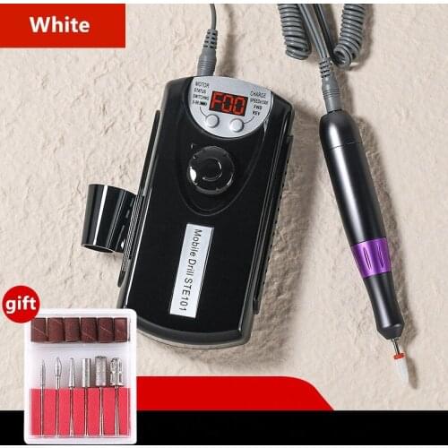 New Electric Nail Drill Manicure Machine 30000RPM Nail Art Equipment Electric Nail Pedicure File Drill Set Ceramic Tools Polish