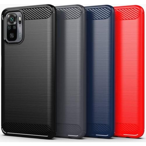 For Xiaomi Redmi Note 10 Case Cover for Xiaomi Redmi Note 10 Pro 9 9s 9T 9A 9C NFC Cover Shell Coque Funda Silicone Phone Case