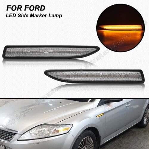 LED Side Marker Light Turn Signal Lamp For Ford Mondeo Mk4 Hatchback Saloon Estate 2007 2008 2009 2010 2011 2012 2013 2014 2015