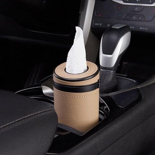 Tissue Box General Auto Round Paper Tube Safety Broken Window Tissue Cup Interior Decoration Car Home Paper Tube