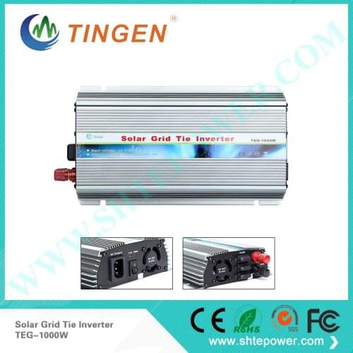 Best price 1000w on grid tie power inverter, 12v 24v solar mppt inverter for grid tie solar system