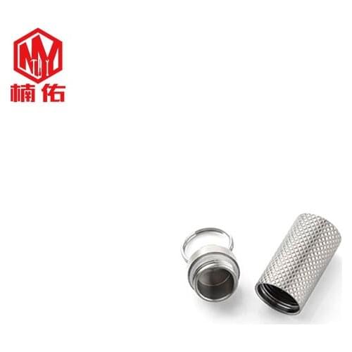 Titanium Alloy MINI Portable Small Medicine Box Medicine Jar Outdoor Waterproof And Moisture-proof EDC Medicine Box Storage