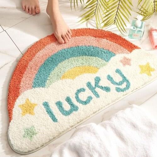 Living Room Soft Carpet Plush Carpet Fluffy Thick Carpet Bedroom Decoration Area Carpet Non-slip Floor Mats Childrens Room Mats