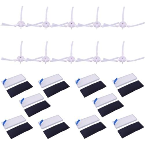 New Filter screen Side brush set for 360 S6 sweeping robot vacuum cleaner spare parts kit vacuum cleaner replacement