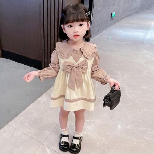 Girls rabbit ears sweater suit spring and autumn new baby virgin baby super cute cartoon casual two-piece trend