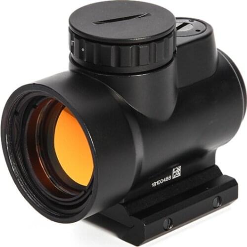 Tactical Optics Trijicon MRO Style Red Dot Sight Riflescope with Low Mount High Mount Hunting Scope Shooting Reflex Sight Mount