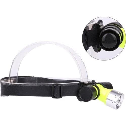 Underwater Waterproof Diving Headlamp Dive Flashlight Head Light Lamp Torch