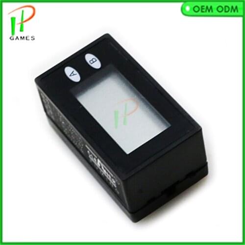 1 pcs 2 channels 8 digits LCD Coin Counter Electronic Coin Meter Arcade Game Machine Accessories