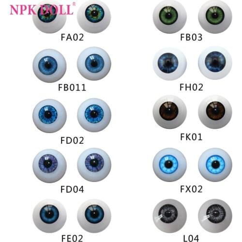 Dolls Accessories wholesale eyes 22 mm realistic Half Round Acrylic eyes for 22 inch reborn baby