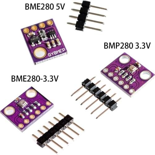 BME280 5V 3.3V Digital Sensor Temperature Humidity Barometric Pressure Sensor Module I2C SPI 1.8-5V