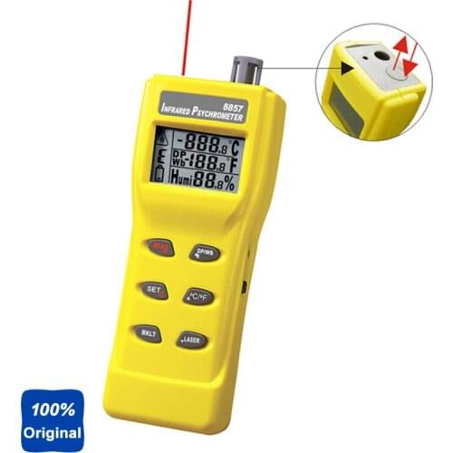Digital Handheld IR Temp Humidity Tester AZ-8857