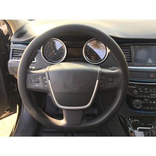 Car Styling Silicone Anti-slip Steering wheel cover For Citroen C-Crosser C3 C4 C5 DS5 e-Mehari C-Elysee C4 L C6 DS4 Accessorie
