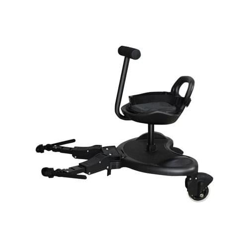 The stroller artifact can be connected to the stroller seat for easy and convenient travel