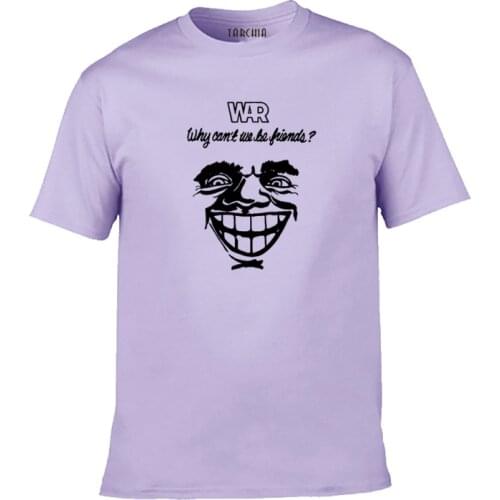 TARCHIA Mens T-shirt Summer Man Short Sleeve T shirt Pure Color Cotton Fashion Funny Logo Women t shirt Male Tops Tee 062209