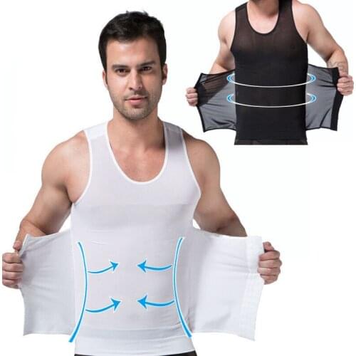 Waist Cinchers Fajas Hombre Slimming Abdomen Beer Belly Trimmer Belts Men Body Shaper Corsets Modeling Strap Girdles