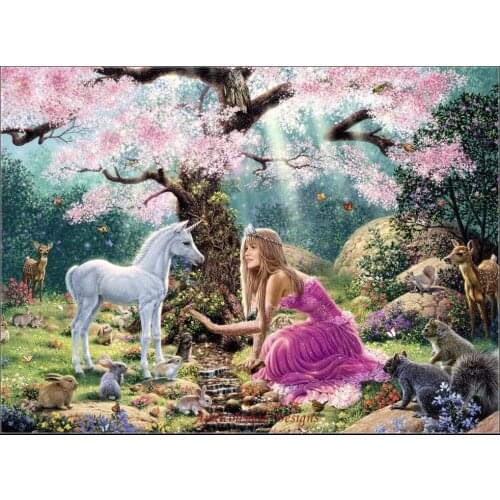 Embroidery Counted Cross Stitch Kits Needlework - Crafts 14 ct DMC color DIY Arts Handmade Decor - The Tree of Life