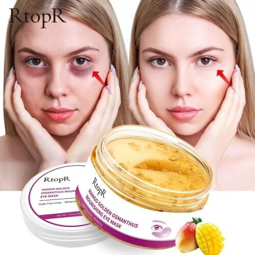 Osmanthus Eye Mask Anti-Aging Dark Circles Acne Beauty Patches For Eye Skin Care Gentle Hydration Lighten Eye Bags