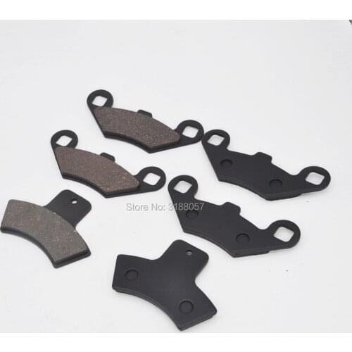 FRONT REAR BRAKE PADS FITS FOR POLARIS TRAIL BOSS 325 2000