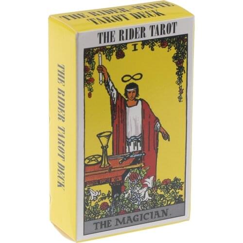 Full English Wait Tarot Cards Factory Made High Quality Smith Tarot Deck Board Game Cards Radiant Rider