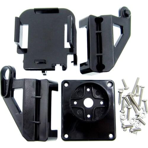 Servo bracket PT Pan/Tilt Camera Platform Anti-Vibration Camera Mount for Aircraft FPV dedicated nylon PTZ for 9G SG90