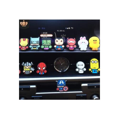 Mix Styles Creative Cartoon Aromatherapy Clip Auto Air Vent Freshener Car Accessories Car Air Fragrance & Deodorant HA152