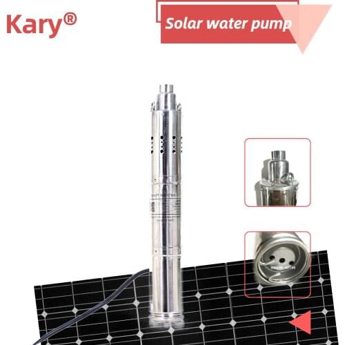 DC12V 150W Solar Pump 3" Solar Submersible Pump High Pressure Solar Water Pump dc solar pumps sumersible kary