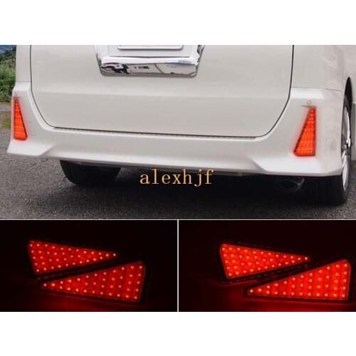 July King LED Brake Lights + Night Running Lighs, LED Rear Fog Lamp case for TOYOTA NOAH VOXY 80 series, Safety Warning Light