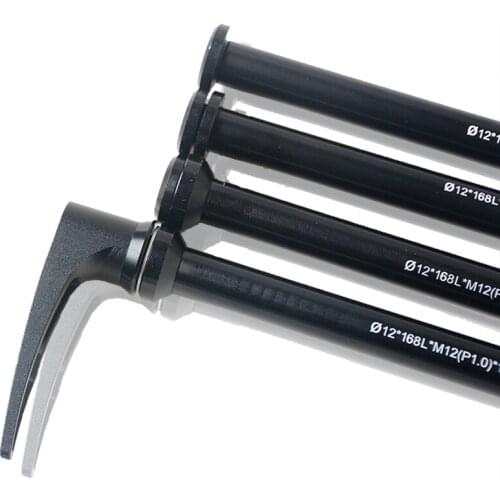 Bicycle barrel shaft front Rear hub Quick release carbon fiber Ultralight 142*12mm