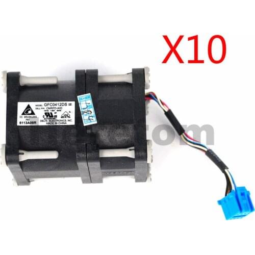 10PCS CPU cooling fan 0HR6C0/ 0G8KHX FOR DELL PowerEdge R320 R420 CPU cooler Server fan Used/secondhand