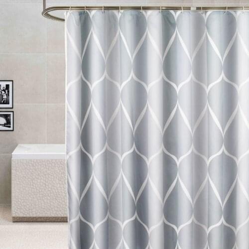 High Polyester waterproof shower curtain shower room water curtain blackout partition curtain thickening mildew window curtain
