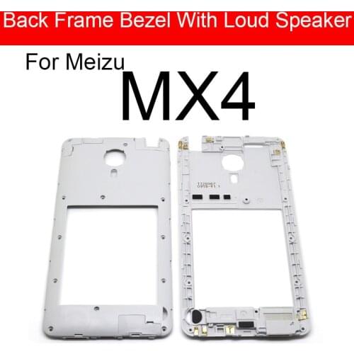 Back Frame Bezel With Loud Speaker Buzzer For Meizu MX4 MX4G MX4G Uni Louder Module Speaker Frame Flex Ribbon Cable Replecement
