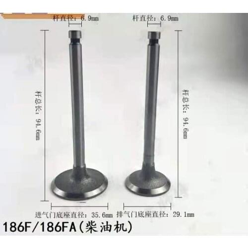 186F/186FA Air-cooled diesel engine micro-tiller accessories