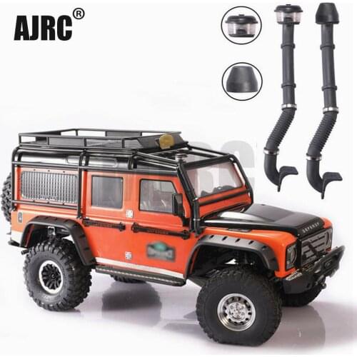 AJRC Remote control car parts For D90 D110 Defender Traxxas TRX-4 Simulated Snorkel Air Intake Clamp Set Accessories Wading TRX4