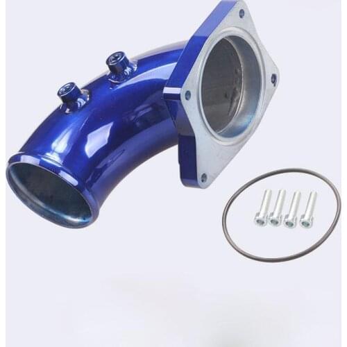 Auto Car Exhaust Pipe Kit Blue For Ford 03-07 6.0L
