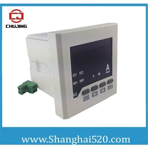 Free shipping !!! 80x80x80mm AC 0-5A single phase AC current meter , digital AC ampere meter, current instrument in stocks