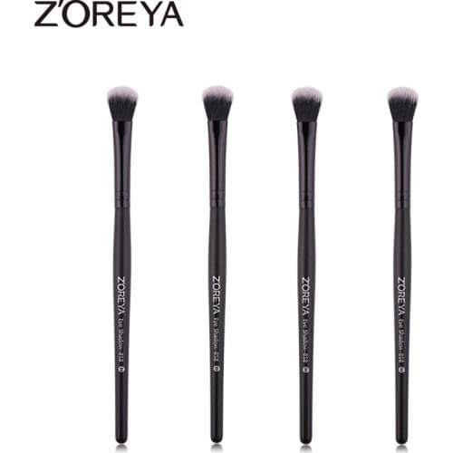 Zoreya Brand High Quality Synthetic Hair Eye Shadow makeup brushes Portable Cruelty Free Eye Makeup Tools Essential Brush