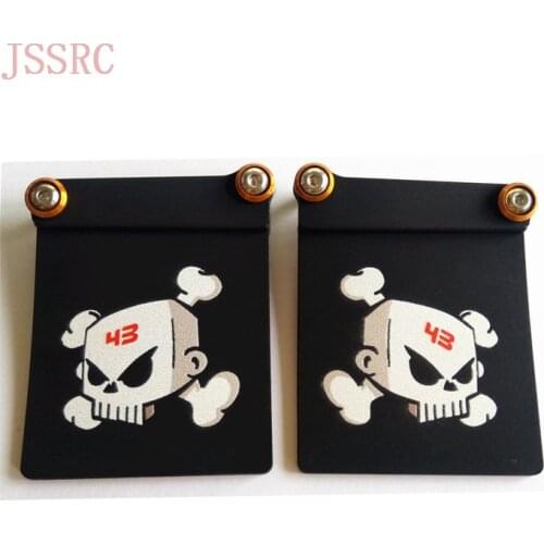 2pcs For Team Losi XXX-SCT TEN-SCTE 1/10 4WD Baja Rey Desert Truck Rear Mud Flaps