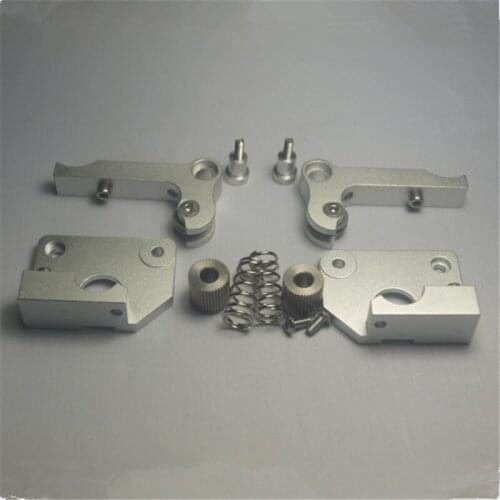 All metal aluminum alloy MK9 Dual-Extruder Upgrade pack kit 1.75mm for Wanhao/flashforge 3D Printer