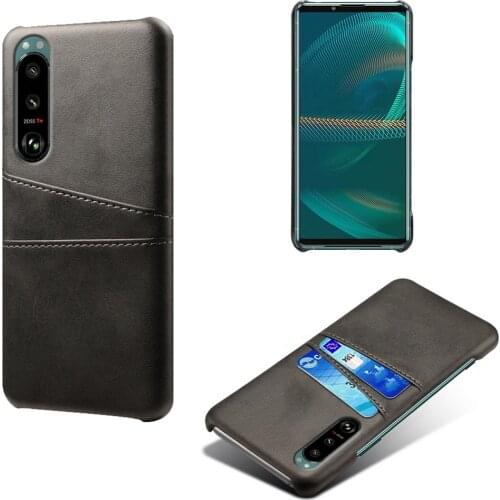 For Sony Xperia 5 10 1 III II XZ2 XZ4 XZ5 Funda PU Leather Card Slots Cover For Sony X Peria 20 8 5 Plus 2 L4 Xperia5 III Case