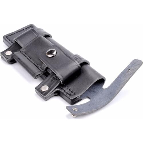 2021 Collectable Straight Man-made Survival Leather Belt Sheath Scabbard for 7" Fixed Knife 20 X 6.5Cm