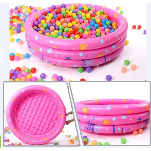 Summer Kid Swimming Pool Inflatable Round Swimming Pool PVC Pool Float Accessories Portable Kids Sport Play Toys Pool