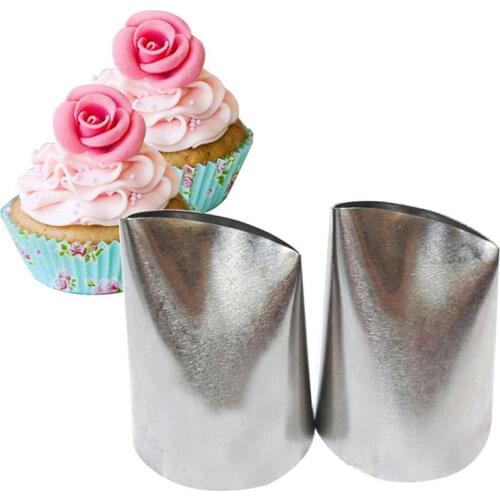 #874 Large Size Rose Icing Piping Nozzles Cake Cream Decoration Tips Pastry Tool Pastry Tips Cake Dessert Decorators Tool