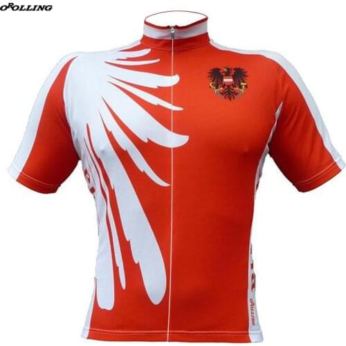 New Classical Austria National Team Maillot Cycling Jersey Customized Orolling Tops