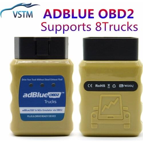 2021 Newest AdblueOBD2 Emulator For FO/*RD Trucks fh12 Adblue OBD2 Trucks Adblue/DEF Nox Sensor SCR Emulator via OBD 2 Adblue