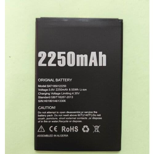 New BAT1850122250 2250mAh Battery Replacement For DOOGEE X11 smart Phone battery