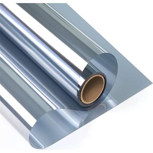 Window Privacy Film Sun Blocking Mirror Reflective Tint One Way, Heat Control Vinyl Anti UV Window Stickers for Home and Office