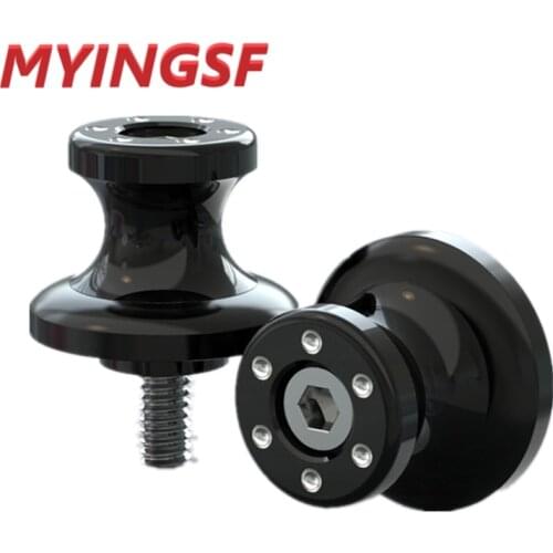 Swingarm Spools Slider For Triumph DAYTONA 675 06-08/ Street Triple 675 07-12 Motorcycle Accessories Stand Screw M6 CNC Aluminum